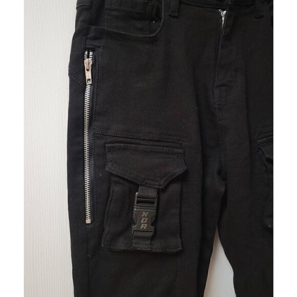 XDA Flame Graphic Cargo Pants 8 - Picture 7 of 11
